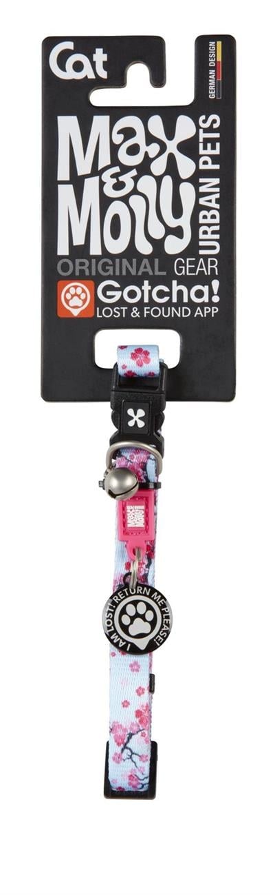Max & Molly Cherry Bloom Smart ID Kedi Boyun Tasması