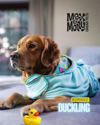 Max & Molly Duckling Köpek Bornozu