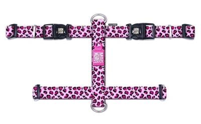 Max & Molly Leopard Pink Köpek Göğüs Tasması