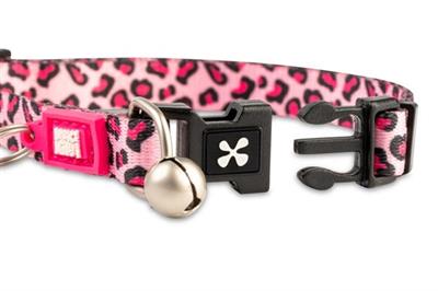 Max & Molly Leopard Pink Smart ID Kedi Boyun Tasması