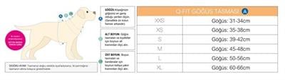 Max & Molly Matrix Orange Q-Fit Köpek Göğüs Tasması