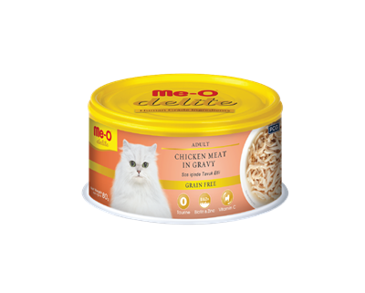 Me-O Delite Tavuk Etli Kedi Konserve 80GR
