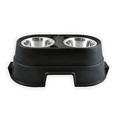 Pet Zone OurPets Yükseltilmiş 2 x 1 lt Mama ve Su Kabı (Yükseklik 20 cm)