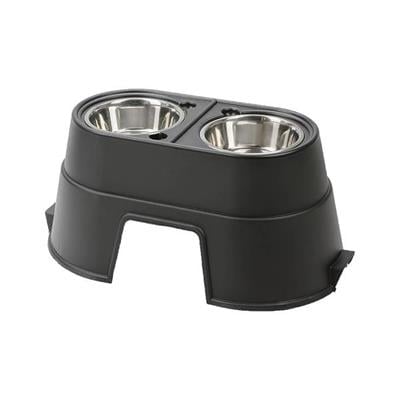 Pet Zone OurPets Yükseltilmiş 2 x 1.5 lt Mama ve Su Kabı (Yükseklik 30 cm)