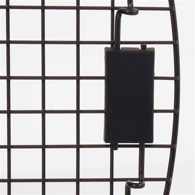 Petmate İki Kapılı Plastik Taşıma Kafesi Gri/Mavi No:3 (61 x 43 x 37cm)