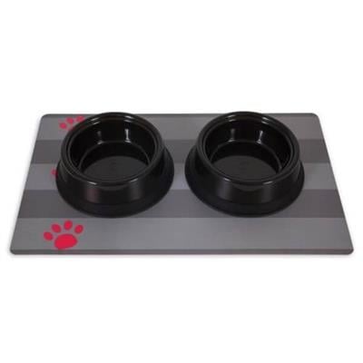Petmate Plastik Mat (Çizgi Desenli)