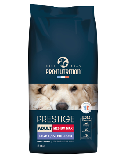 Pro Nutrition Prestige Sterilised Orta Irk Yetişkin Köpek Maması 15KG