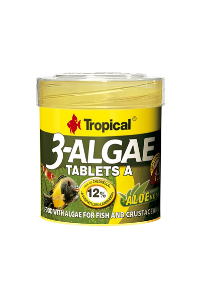 Tropical 3 Algae Tablets A 50ml/36Gr