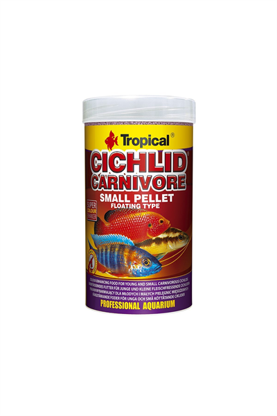 Tropical Cichlid Carnivore Small Pellet