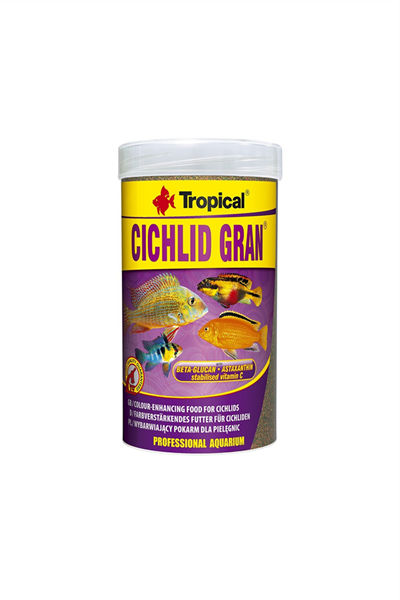 Tropical Cichlid Gran 1000ml/550Gr
