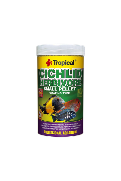 Tropical Cichlid Herbivore Small Pellet