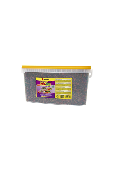Tropical Cichlid Red&Green Medium Sticks 10Lt/3,6Kg
