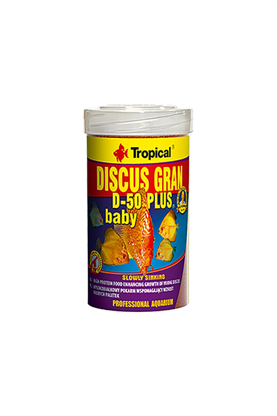 Tropical Discus Gran D-50 Plus Baby 100ml/52Gr