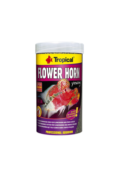 Tropical Flower Horn Young Pellet 250ml/95Gr