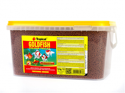 Tropical Goldfish Colour Pellet 5Lt/1,8Kg