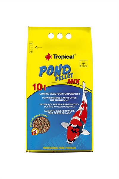 Tropical Pond Pellet Mix Size S 50Lt/5Kg
