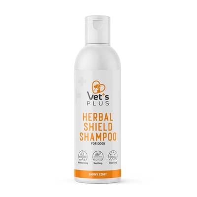 Vet's Plus Herbal Shield Cilt ve Tüy Bakımı için Köpek Şampuanı 250ml