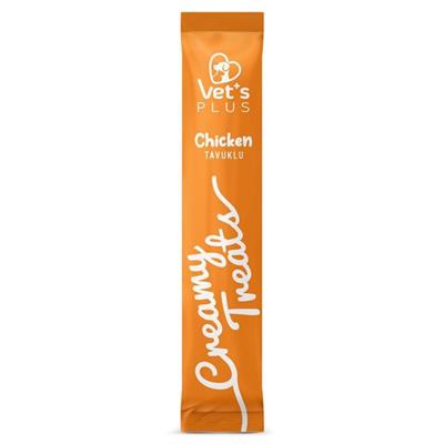 Vet's Plus Tavuklu Krema Kedi Ödül Maması 14gr (5'li)
