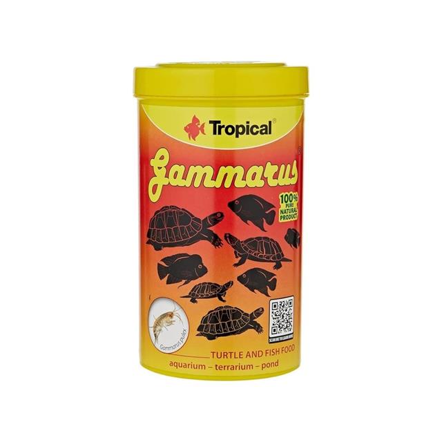 Tropical Gammarus 500ml/60G Kaplumbağa Yemi