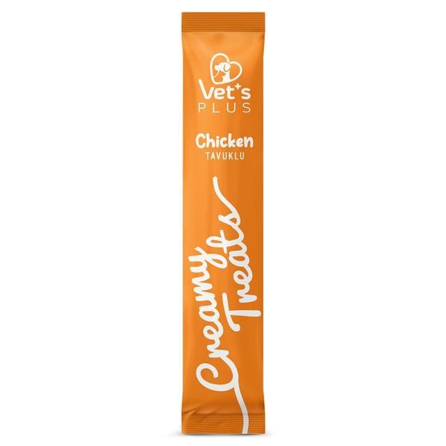 Vet's Plus Tavuklu Krema Kedi Ödül Maması 14gr (5'li)