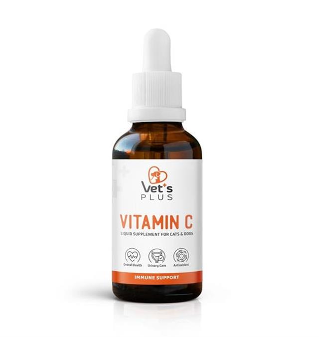 Vet's Plus Vitamin C Kedi ve Köpekler İçin Damla 50ml