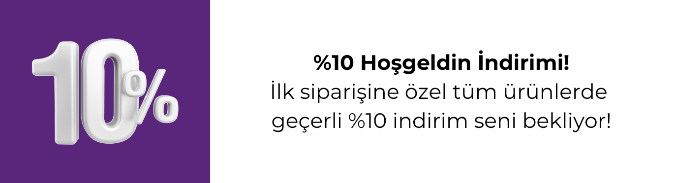 %10 Hoşgeldin İndirimi