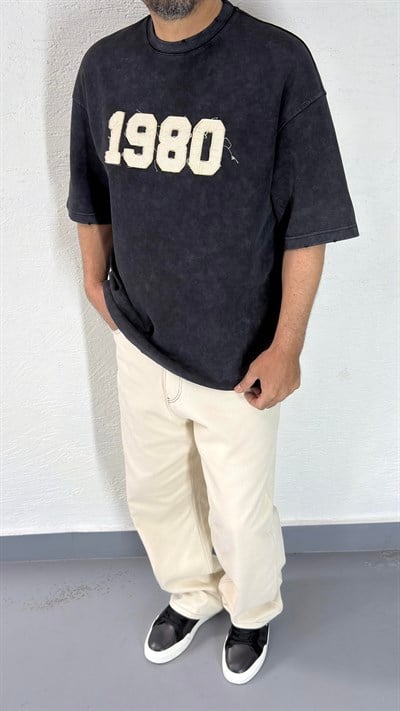 Yıkamalı Oversize TShirt