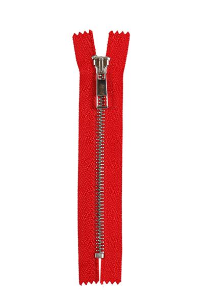 METAL BAŞLIKLI T-5 METAL FERMUAR GÜMÜŞ KIRMIZI