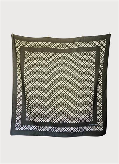 DENGE KOLEKSİYONU OSMANLI GEOMETRİK DESENLİ HAKİ EŞARP