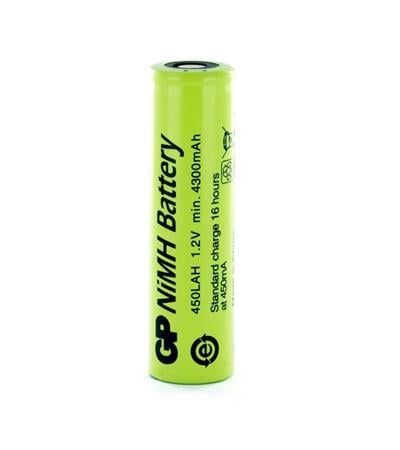 GP 450LAH 1.2V 4300 mAh 4/3AF A Size Ni-Mh Başlıksız Endüstriyel PilGP 450LAH 1.2V 4300mAh 4/3AF A Size Ni-Mh Pil