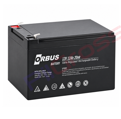 Orbus 12V 12Ah Bakımsız Kuru Akü | UPS ve MedikalOrbus 12V 12Ah Bakımsız Kuru Tip UPS ve Medikal AküAküler
