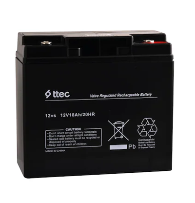Ttec 12V 18Ah Base Bakımsız Kuru Akü