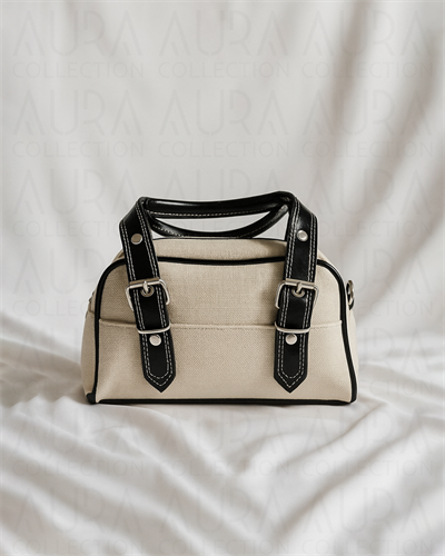 Sand Çapraz Askılı Hasır El Çantası