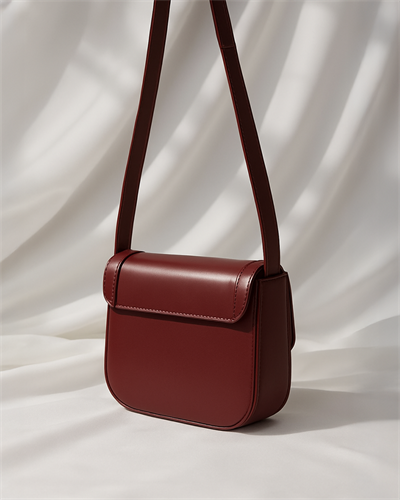 Stefano Suni Deri Mini Çapraz Çanta - Bordo