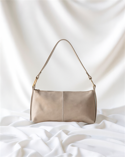 Venice Suni Deri Baget Omuz Çantası