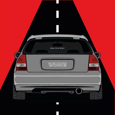 Ateş Etme Mayk Sticker Yazı Araba Motosiklet Cam Etiket Sticker 20cm