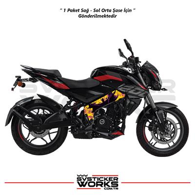 BAJAJ NS200 Orta Şase Kaplama Modeli Batman Desen