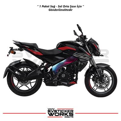 BAJAJ NS200 Orta Şase Kaplama Modeli Galaxy Desen