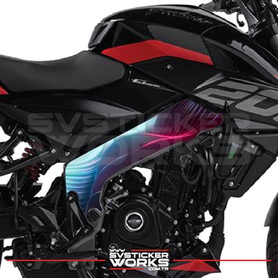 BAJAJ NS200 Orta Şase Kaplama Modeli Galaxy Desen