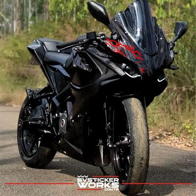 Bajaj RS200 Ön Kafa Sticker Şimşek Modeli