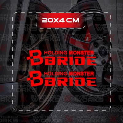 Bride Holding JDM Sticker Araba Laptop Motosiklet Sticker Yapışkanlı Folyo