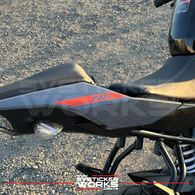 CFMOTO 250NK Sticker Arka Kuyruk Üzeri NK Yazılı Sticker Sağ Sol Set
