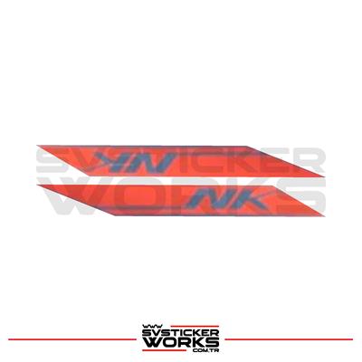 CFMOTO 250NK Sticker Arka Kuyruk Üzeri NK Yazılı Sticker Sağ Sol Set