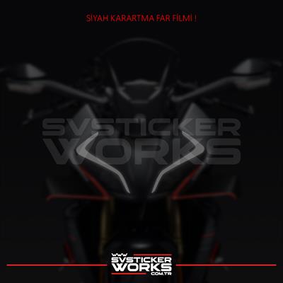 CFMOTO 450SR Far Sticker Far Filmi Şeffaf Sticker Yüksek Kalite Film