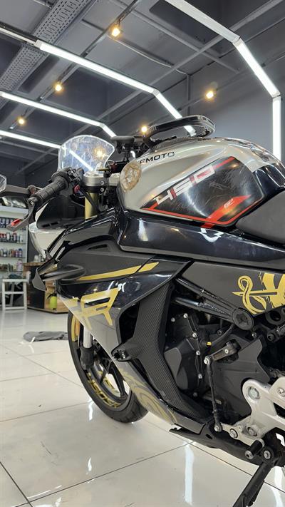 CFMOTO 450SR Sticker Kit Dragon Design Gold 