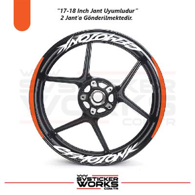 CFMOTO NK Jant Sticker Motosiklet Jant Sticker Set Ay Modeli
