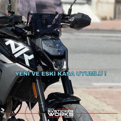 CFMOTO NK250 Far Sticker 2018-2025 Uyumlu Hazır Far Sticker Kit
