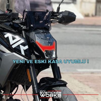 CFMOTO NK250 Far Sticker 2018-2025 Uyumlu Hazır Far Sticker Kit