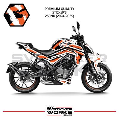CFMOTO NK250 Kaplama Sticker Air Brush Motor Kaplama Modeli Hazır Kit 2024-2025 Model Uyumlu