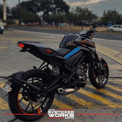 Cfmoto NK250 Sticker CFMOTONK Yazılı Evrensel Grenaj Sticker Dekor Modeli